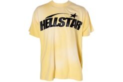 Hellstar Classic Black Glitter Logo T-Shirt